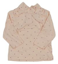 Broskvové triko se srdíčky Orchestra