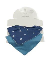 Nové - 2set - Tmavomodrý + modrý slinták s hvězdičkami M&Co. 