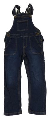 Tmavomodré laclové rifle Pocopiano