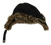 Černá šusťáková zimní beranice H&M