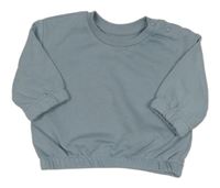 Modrošedá oversize mikina Primark