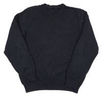 Tmavomodrý sveter George