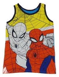 Modro-žlté tielko so Spider-manem Marvel