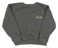 Sivá mikina s nápisom Primark