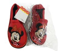 Nové - červené bačkory s Minnie Disney vel. 28-29