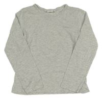 Svetlosivé melírované tričko alive