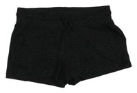 Čierne melírované kraťasy C&A