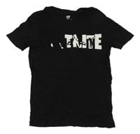 Čierne tričko s nápisem - Fortnite H&M