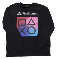 Čierna mikina s PlayStation PRIMARK