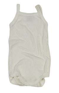 Biele body Petit Bateau