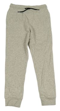 Světlešedé melírované tepláky George