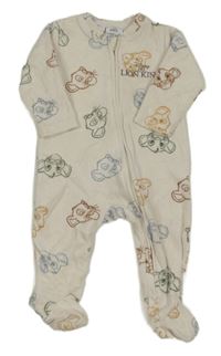 Béžový sametový overal s Lvím králem Zara