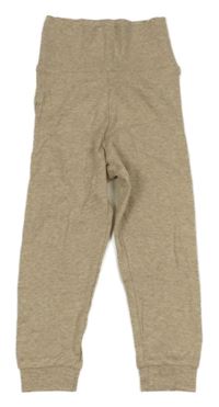 Hnedé melírované ľahké tepláky Lupilu