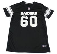 Černé fotbalové tričko s potiskem - Las Vegas Raiders Primark