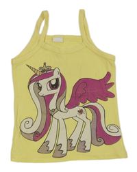 Žltý top s My Little Pony