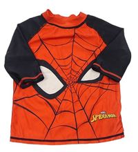 Červeno-čierne UV tričko so Spidermanem Primark