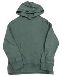 Tmavozelená mikina s kapucňou M&S