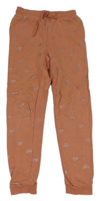 Staroružové tepláky s duhami zn. H&M