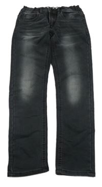 Černé teplákové skinny rifle C&A