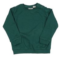 Tmavozelená mikina Lupilu