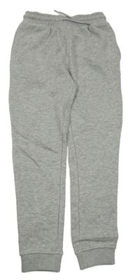 Šedé melírované slim tepláky Next