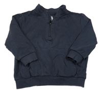 Tmavomodrá mikina F&F