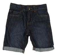 Tmavomodré riflové kraťasy Denim Co.