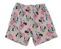Ružové vzorované kraťasy s Minnie Primark