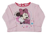 Ružové tričko s Minnie Disney