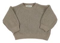 Béžový trblietavý sveter H&M