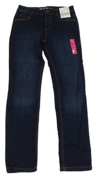 Nové - tmavomodré slim fit rifle Denim Co.