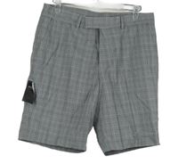 Nové - Pánske čierno-modré kockované kraťasy Burton vel. 34