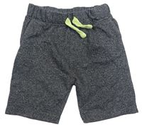 Čierne melírované kraťasy Primark