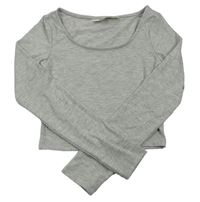 Svetlosivé crop tričko zn. H&M