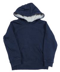 Tmavomodrá mikina s kapucňou M&S