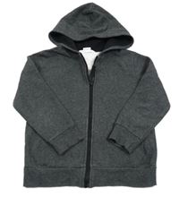 Sivá prepínaci mikina s kapucňou H&M