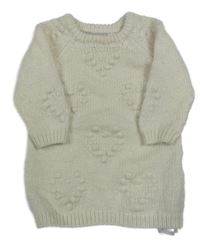 Biele pletené šaty Primark