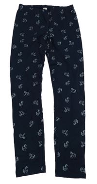 Tmavomodré tregíny s koníky Yigga