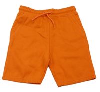 Oranžové teplákové kraťasy Primark