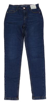 Nové - Modré skinny rifle Denim Co
