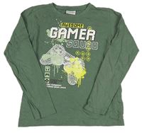 Khaki triko s ovladačem 
