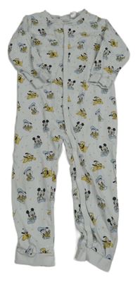 Světlemodrý overal s Mickeym H&M