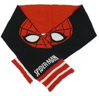 Černo-červená šála se Spidermanem zn-mar
