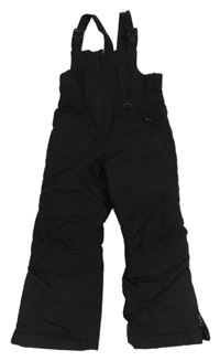 Černé šusťákové funkční oteplovačky Land´s End 