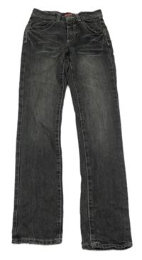 Tmavošedé skinny rifle manguun