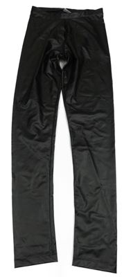 Černé koženkové legíny Zara