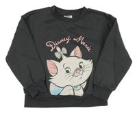 Tmavosivá mikina s Marií Disney