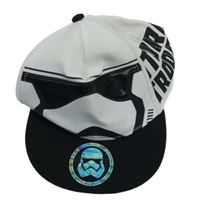 Bílo-černá kšiltovka s potiskem - Star Wars H&M vel. 104-128