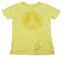 Žlté tričko s raketou Next