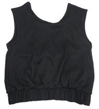 Čierny crop top F&F